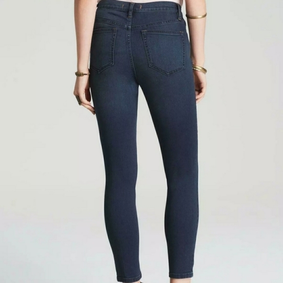 𝅺FREE People crop skinny denim jeans sz 24 - Picture 3 of 6